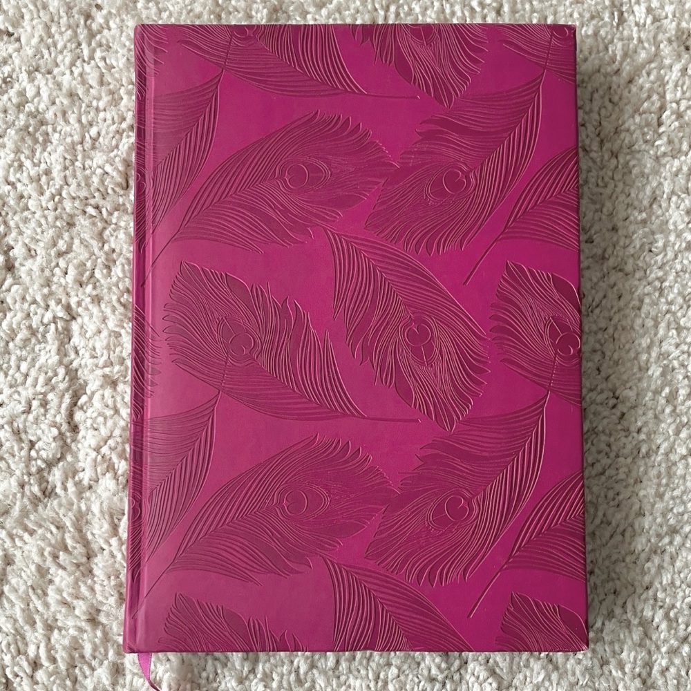 Indigo | Pink Embossed Journal